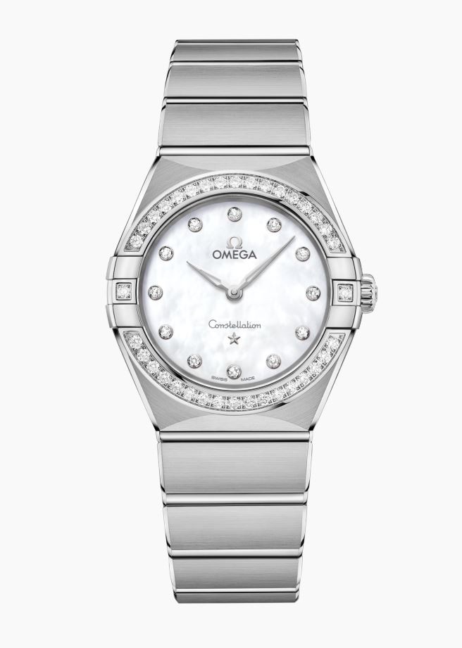 오메* 컨스텔레이션 우먼스 워치 다이아에디션