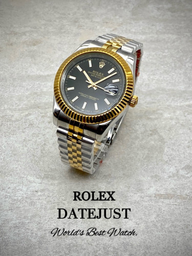 로랙* 데이저스트 블랙다이얼 남성용 콤비