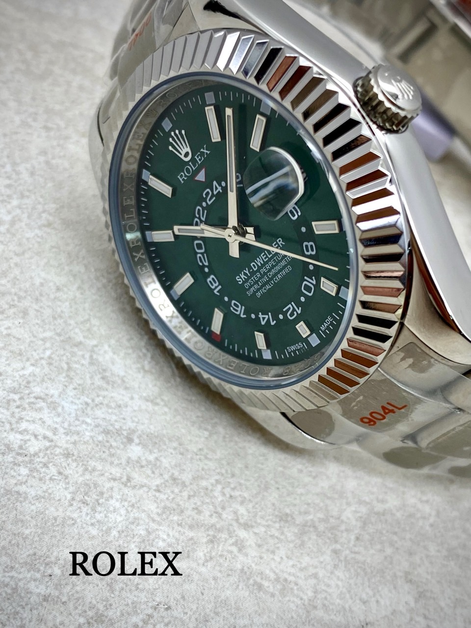 로렉* 스카이드월러 그린다이얼 최신상~~~^^