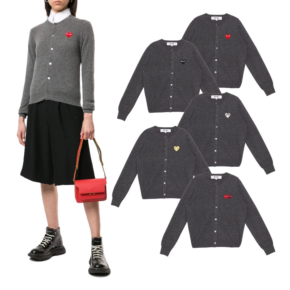 재입고!! 꼼*가*송 여자가디건(차콜)