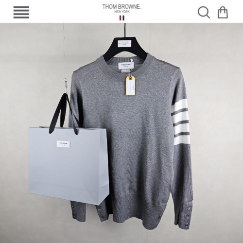 TB 캐시미어 사선 니트 신상 그레이