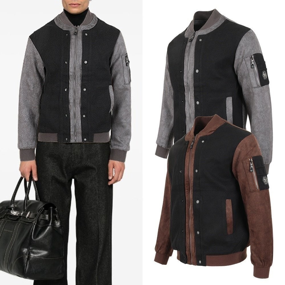 💕 필* 스틸 니트 레이어드 자켓