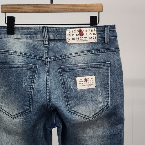 💕 메* 마르지엘라 넘버 탭 워싱 청바지