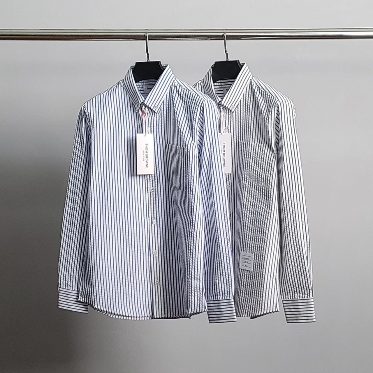💕 톰* 시어서커 스트라이프 셔츠