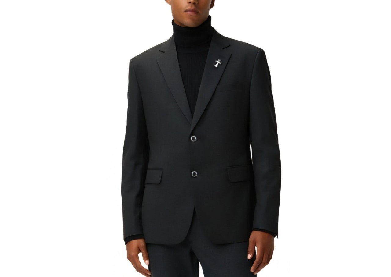 💕 크* 크로스 카라 메탈스터드 슈트셋트