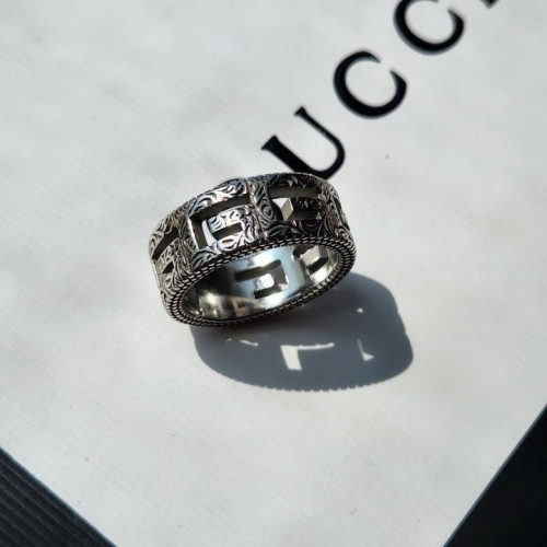 💕 [199번] 구* 스퀘어 G 모티브 반지