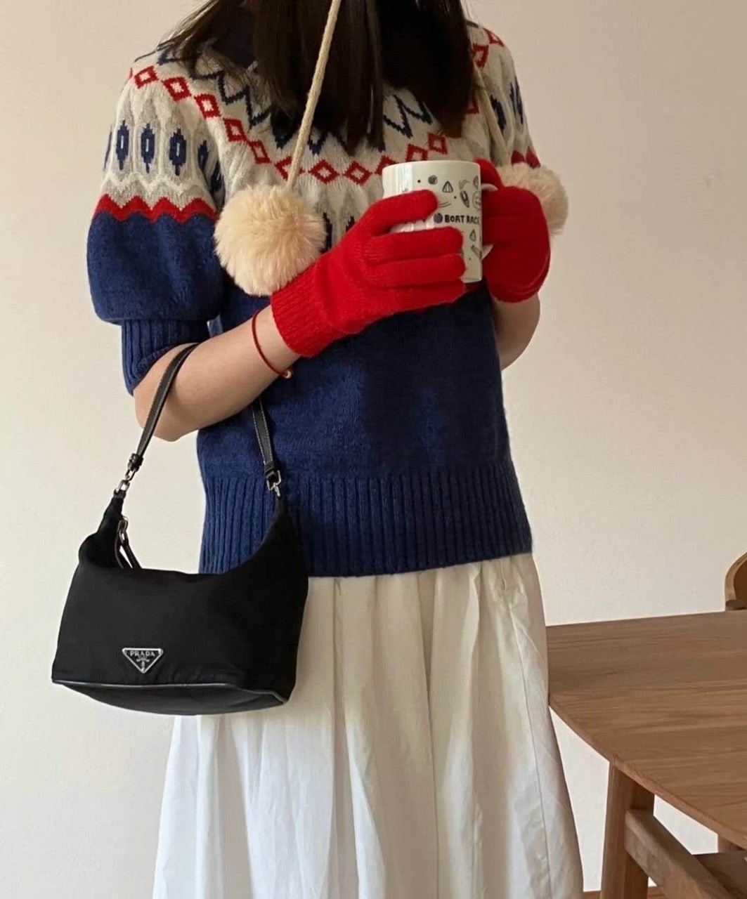 💕 프** 나일론숄더백(핸드끈조절x)