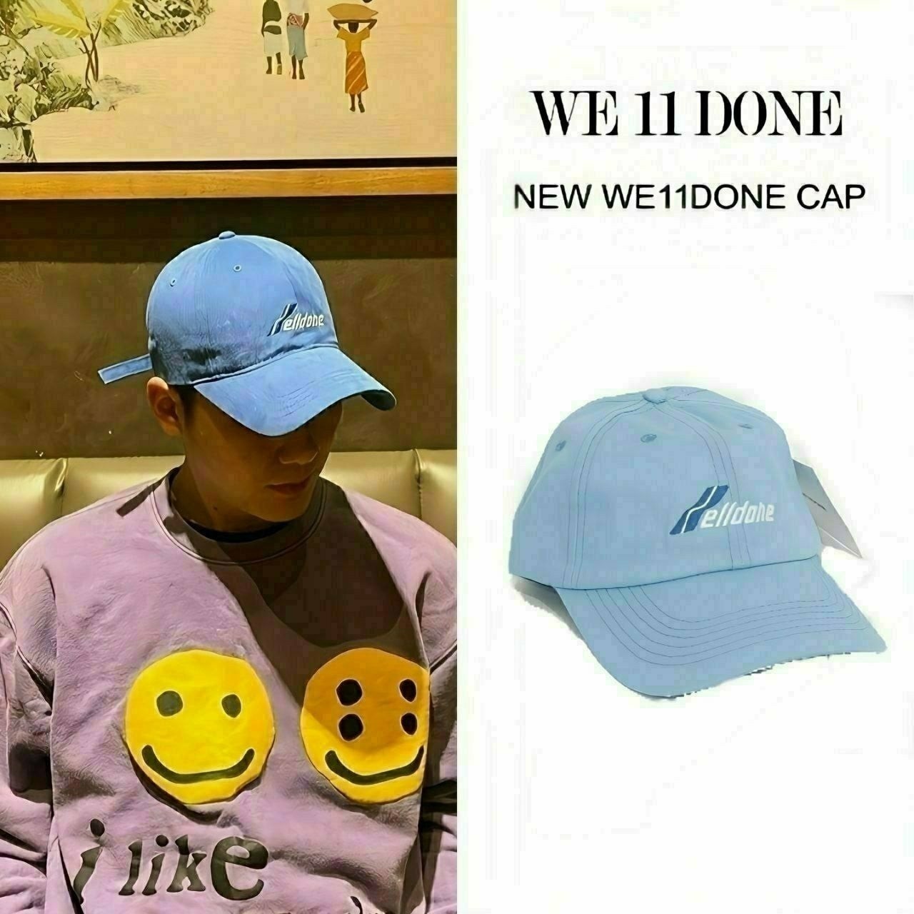 💕 웰* 수입 자수 볼캡