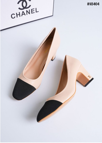 🔆 [CHANEL] 샤넬 배색 펌프스 힐 🔆