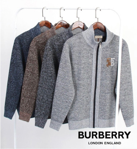 버버리 BT 자수 니트 집업