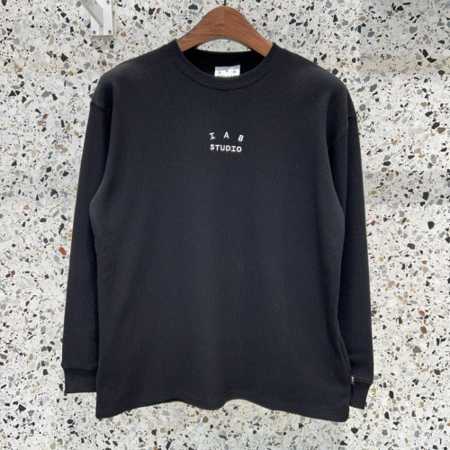 아이앱 스튜디오 와플 롱 슬리브 긴팔티