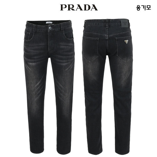 💕 프** 융기모 블랙 스판 워싱 데님