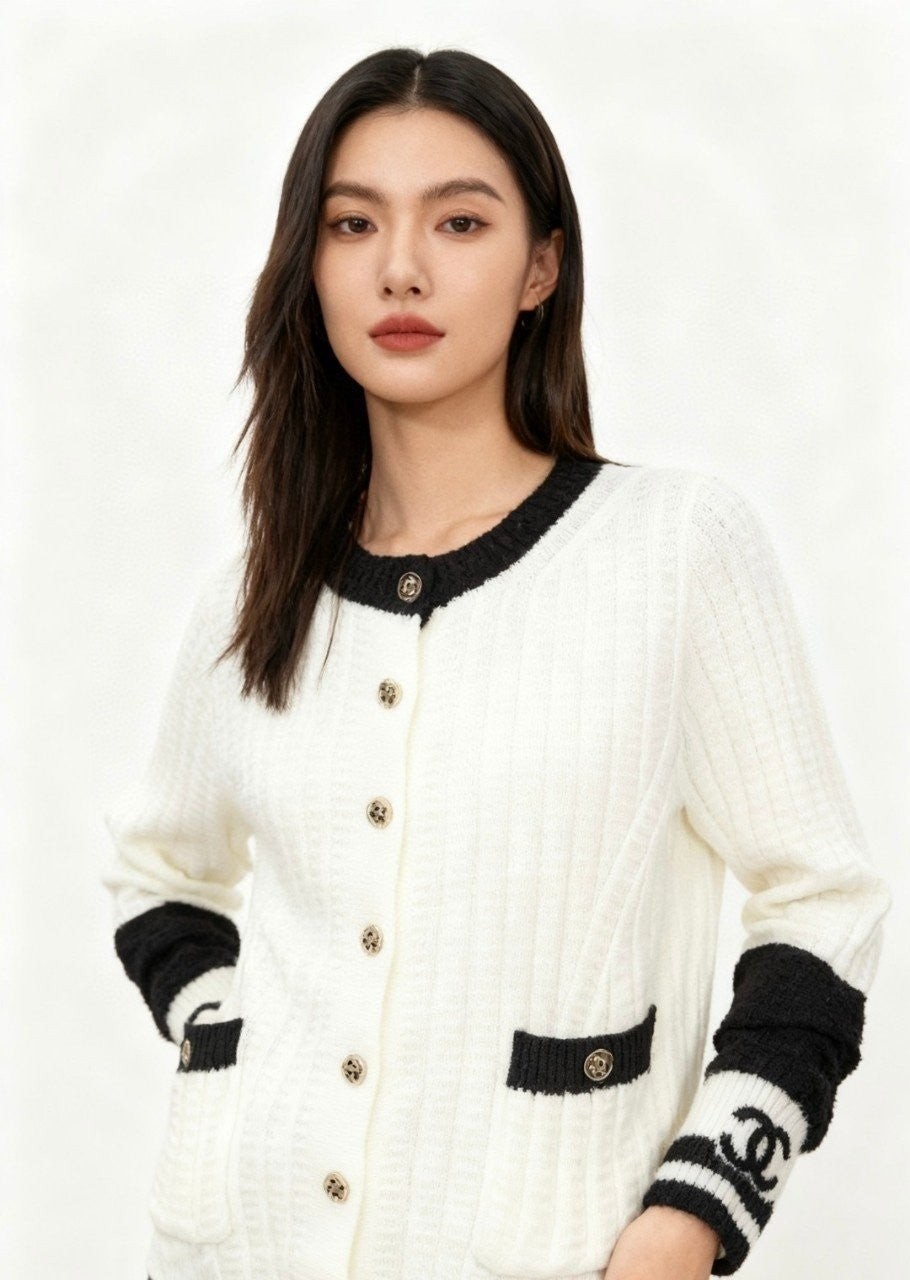 💕 샤* 코코네쥬 메탈릭 울캐시 가디건