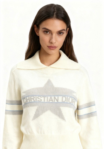 💕 디* 모크넥 스타 울캐시 니트