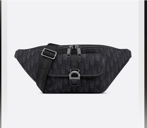 💕 디* 8 벨트백 블랙 Di0r Oblique 자카드