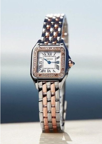 💕 까*** 팬더 드 까*** 워치 로즈골드 콤비 다이아