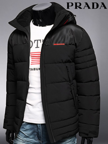 PRD 프리미엄 투톤 후드 패딩