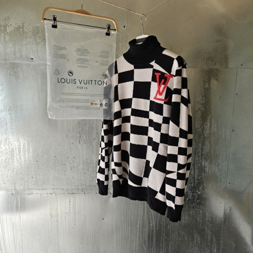 루*비* 자가드 풀 오버 니트