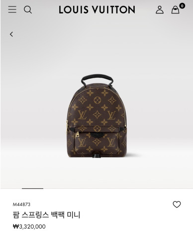 🔈 루이x통 팜스프링스 미니