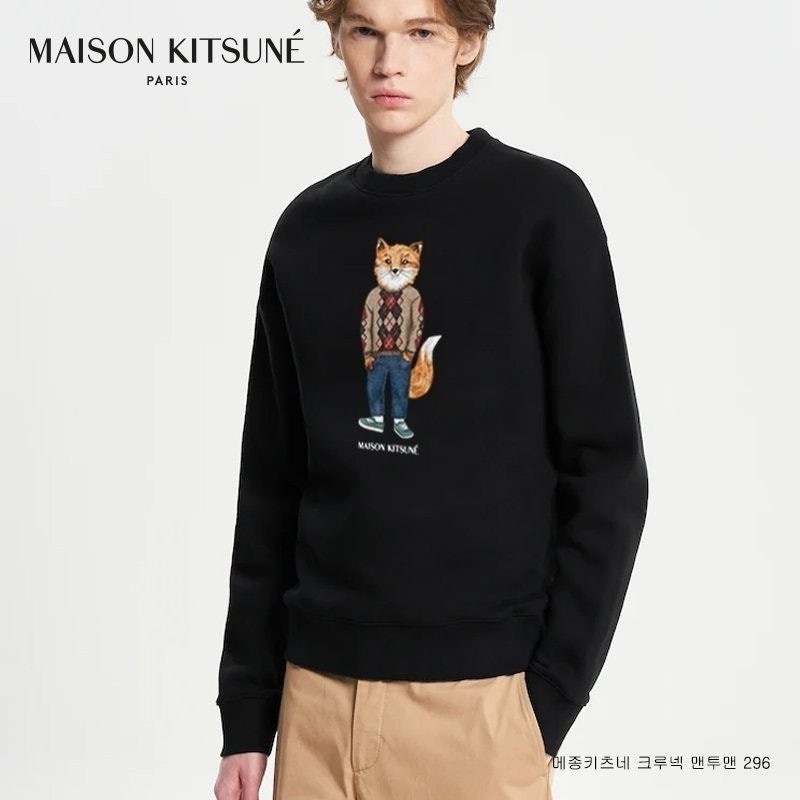 💕 메* 키츠네 크루넥 맨투맨 296