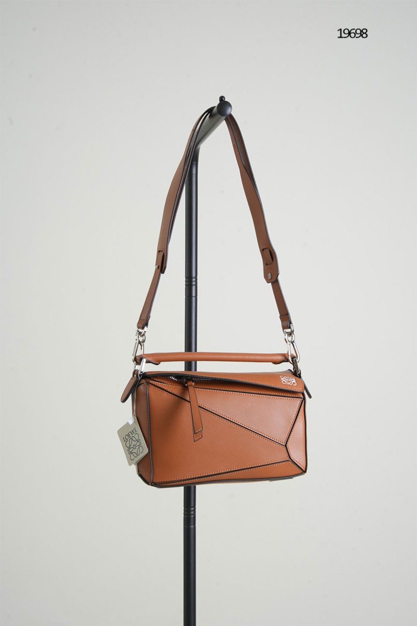 🔆 [LOEWE] 로에베 미니 퍼즐 토트백 탄 🔆