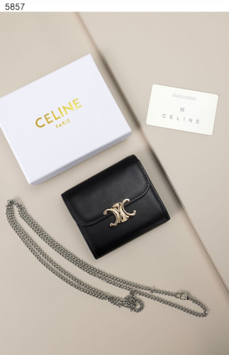 #셀린느 [Celine] 수입프리미엄급 스몰 트리옹프 지갑 체인 스트랩 세트 신상 입고💢 #태그 #지갑 #5857