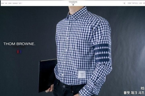 💕 톰* 폴렛 체크 셔츠