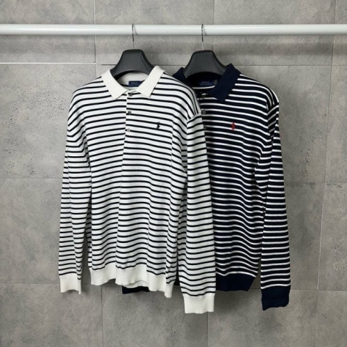 폴로 랄프로렌 단가라 카라 긴팔 니트