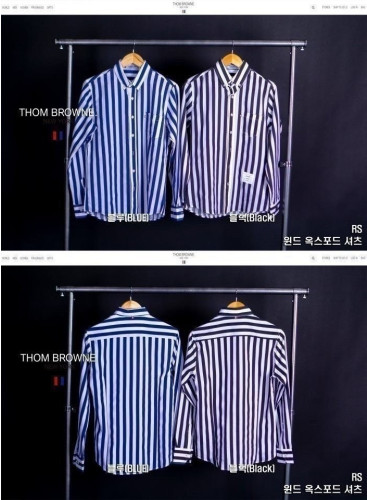 톰브라운 윈드 옥스포드 셔츠