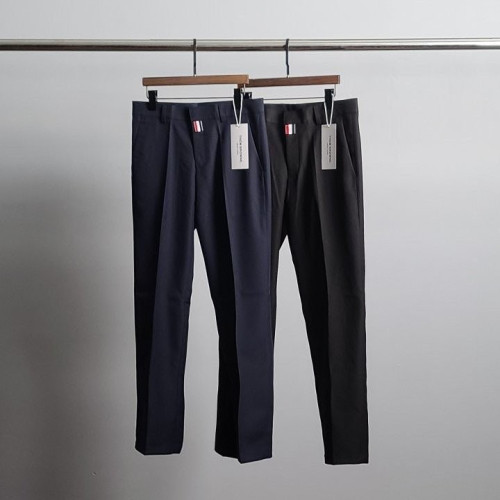 톰브라운 허리 단추 슬랙스 팬츠 (바지)