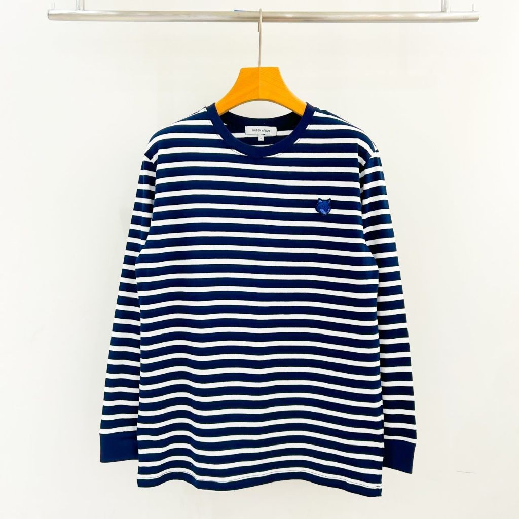 메종키츠네 볼드폭스 단가라 긴팔티