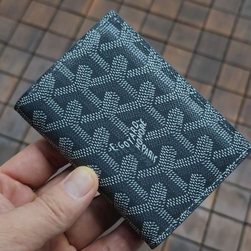 고야드 448 생마르크 카드지갑 그레이