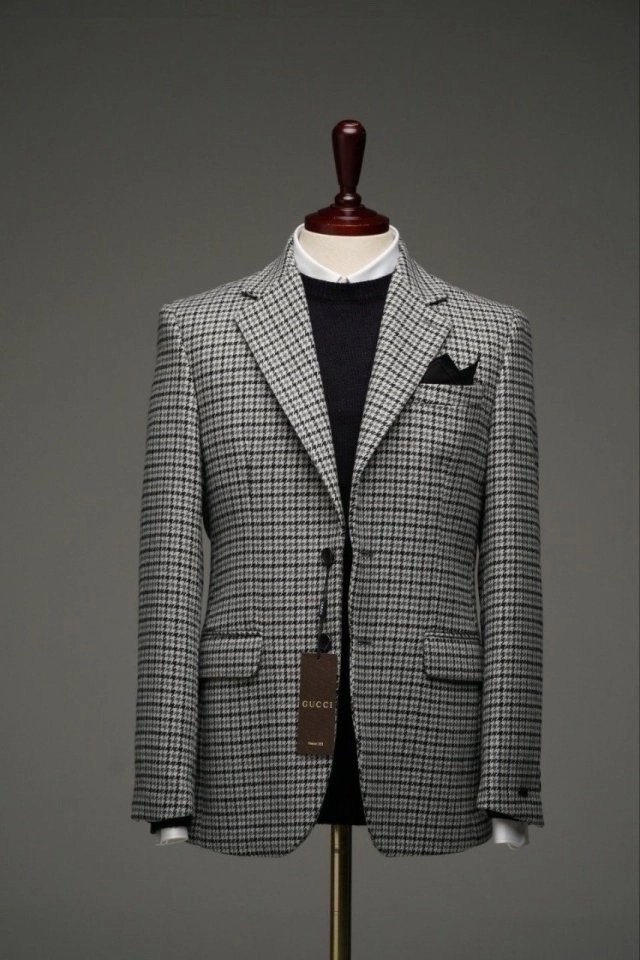 구찌 하운드투스 울 블레이저 자켓