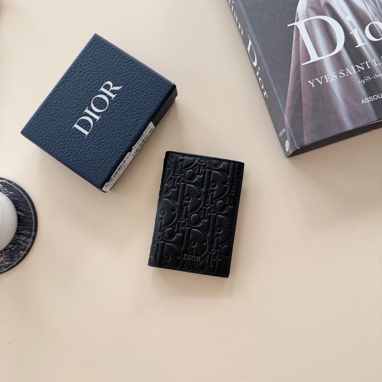 #A #디올 바이폴드 블랙 지갑