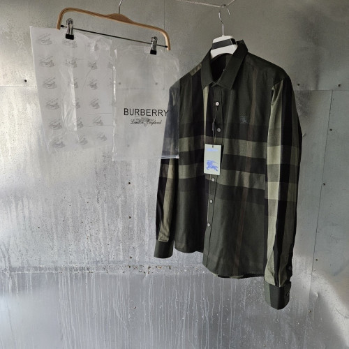 💕 버** 체크 셔츠