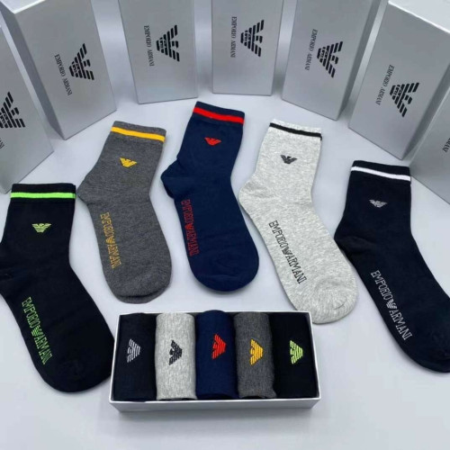 👹아르마니 남녀공용 5종 양말세트👹