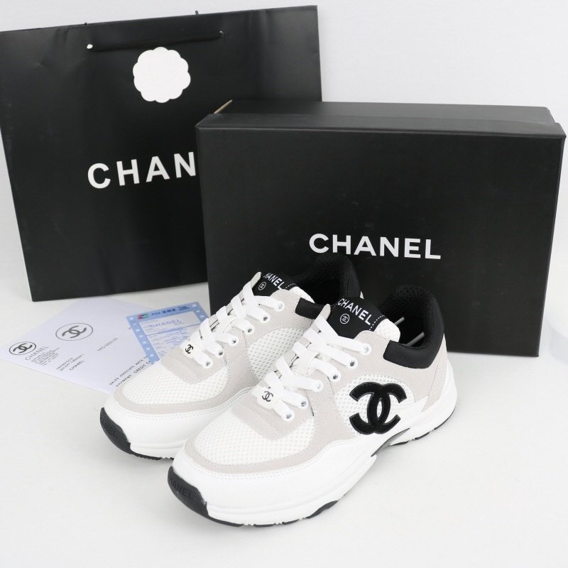 👹샤넬 메쉬 스웨이드 스니커즈👹
