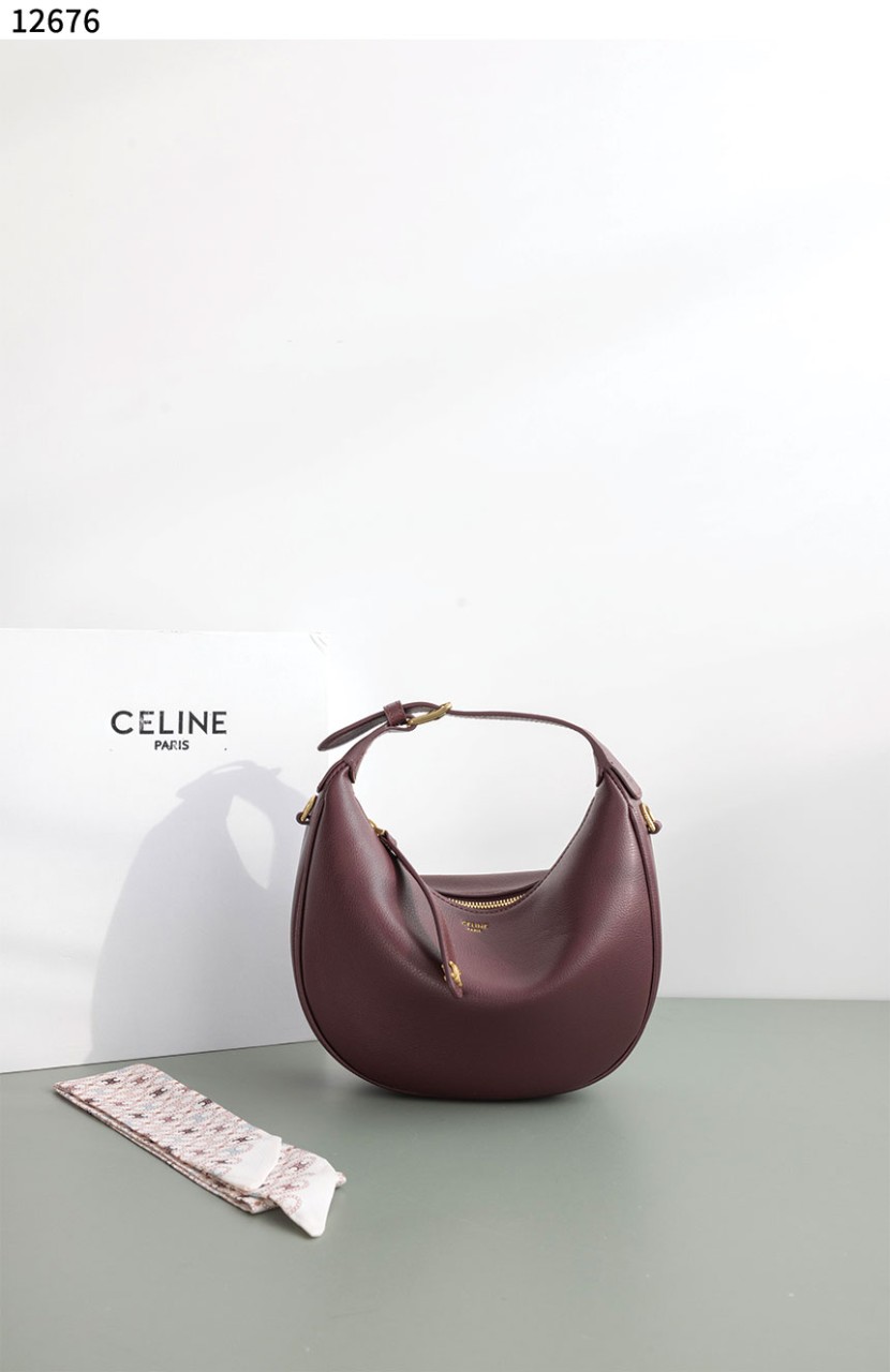 #셀린느 [CELINE] 틴 룰루 그레인 카프스킨 딥 버건디 신상입고💢 #가방 #12676