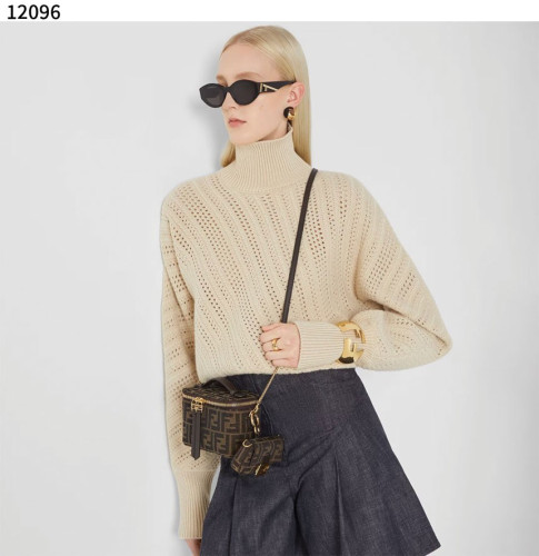 #펜디 [FENDI] 수입프리미엄급 펜디 배니티 토바코 브라운 FF 자카드 패브릭 미니 백 신상 입고💢 #태그 #가방 #12096