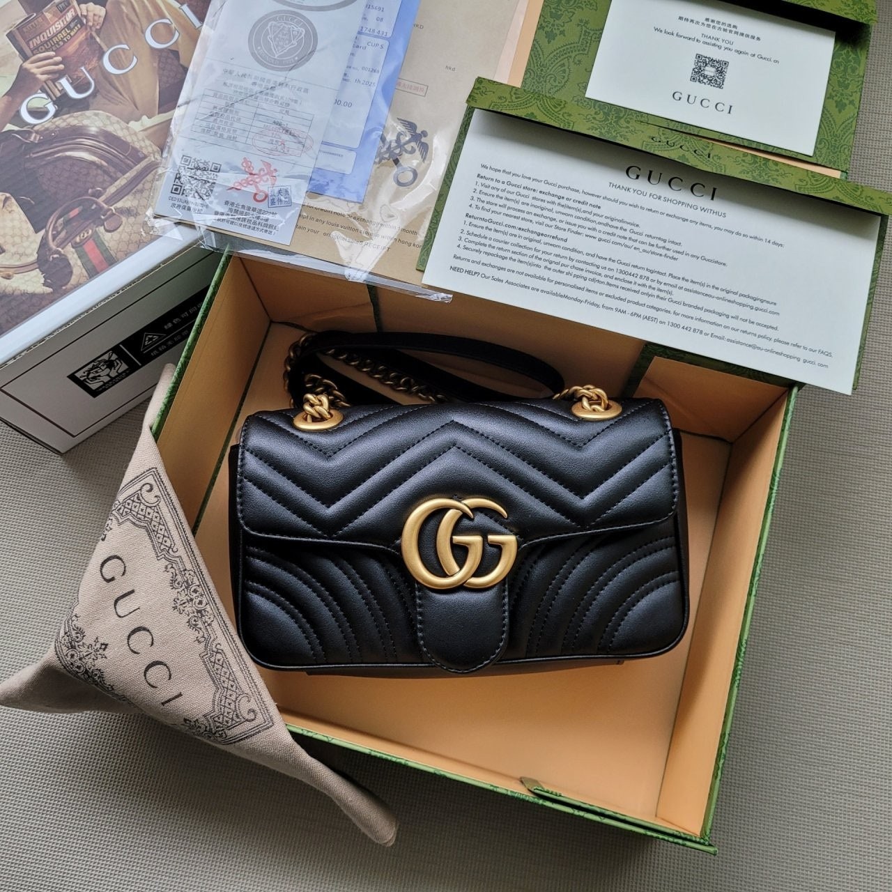 💕 구* GG마몽 미니 마틀라세 숄더백