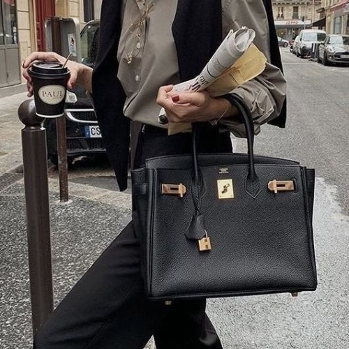 💕 에*** 고급 버킨백 35 블랙 금장