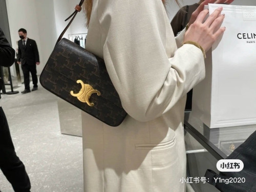 💕 셀** 고급 트리오페 샤이니 숄더백