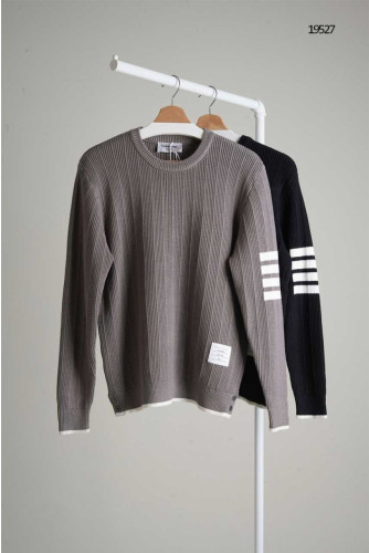 🔆 [THOM BROWNE] 톰브라운 자가드 4선 크루넥 울 니트 스웨터 🔆