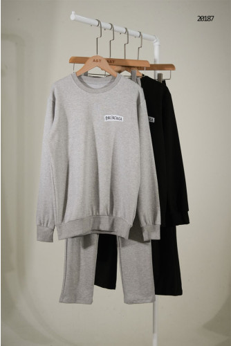 🔆 [BALENCIAGA] 발렌시아가  프린팅 로고 맨투맨 상하의셋 🔆