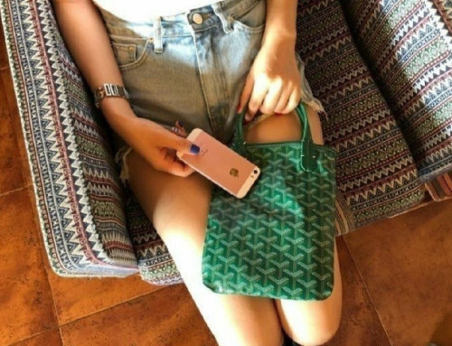 🍀 [GOYARD] 고야드 수입 포아티에 미니 토트백 🍀