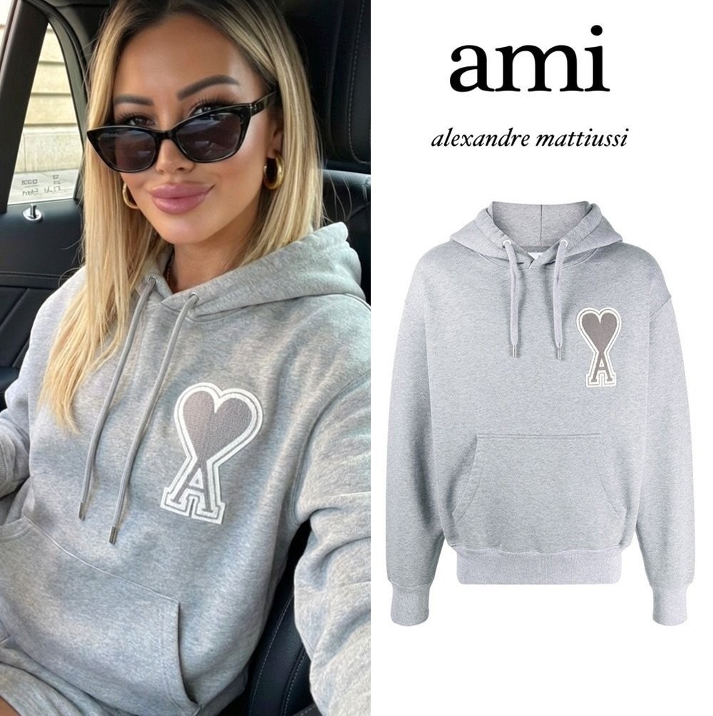 🤍▫️ A♡I Bopool BIG PATCH HOOD ▫️ 🤍