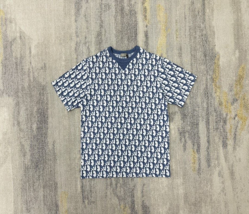 💕 디* 오블리크 테리 캐주얼 반팔티 - 수입