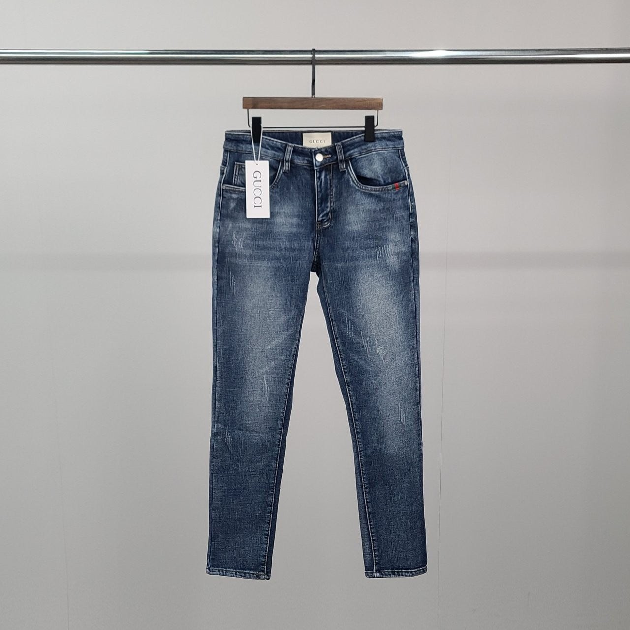 💕 구* 레터링자수 워싱 청바지