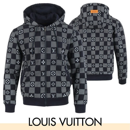 💕 루* 체스 나염 후드 집업