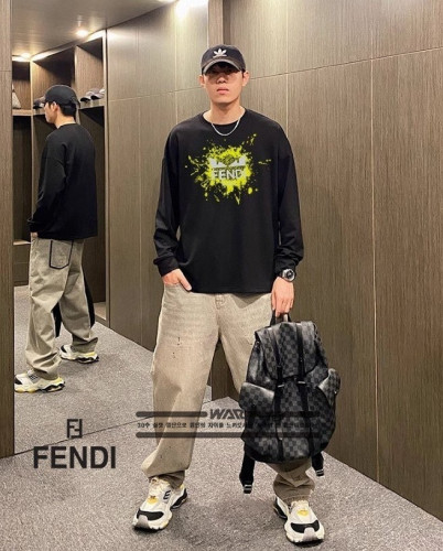 💕 펜* 물감 EYES 패턴 디자인 긴팔티셔츠 (시보리없음)